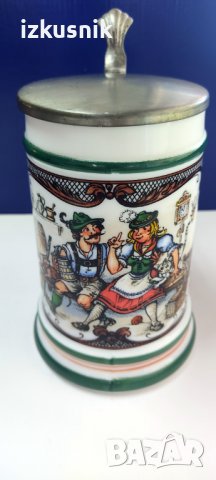 Оригинална рисувана германска халба BMF, снимка 2 - Колекции - 37267513