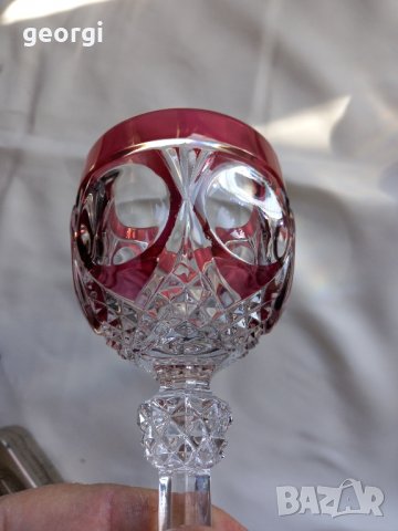 кристална чаша , снимка 5 - Чаши - 43909640