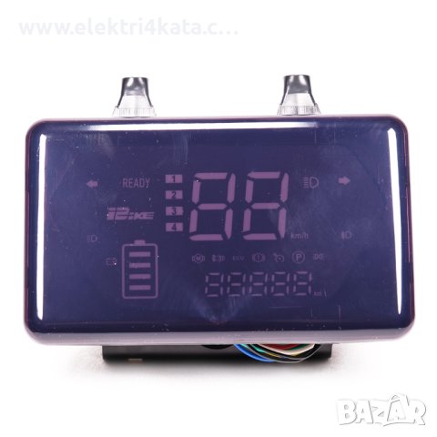 LCD дисплей (километраж) със сенник 48V-72V, снимка 2 - Части - 43793857