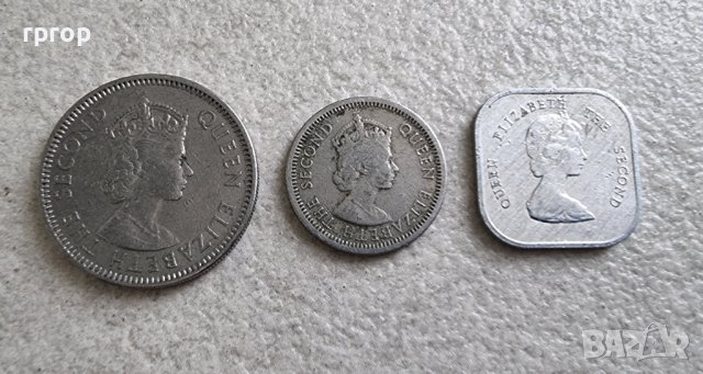 Монети. Карибски басеин . Източни кариби.  2, 10 и 25 цента.3 бр., снимка 8 - Нумизматика и бонистика - 40214609