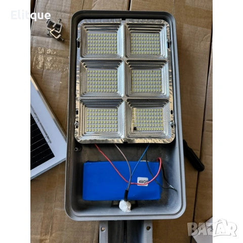 дефектна соларна лампа с панел  400 вата, снимка 2 - Соларни лампи - 53099674