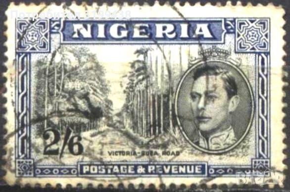 Клеймована марка Крал Джордж VI , Пейзаж 1942 от  Нигерия