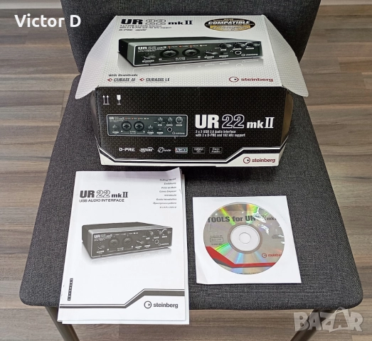 Steinberg UR22 MKII-Звукова карта , снимка 9 - Други - 52538412