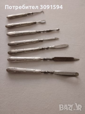  Комплект  за маникюр Ар нуво, снимка 12 - Други ценни предмети - 43929749