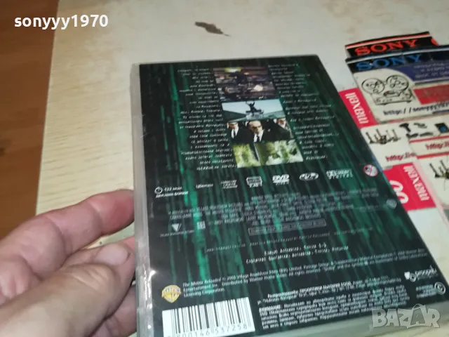 МАТРИЦАТА-ПРЕЗАРЕЖДАНЕ ДВД 1204251519, снимка 7 - DVD филми - 49870840