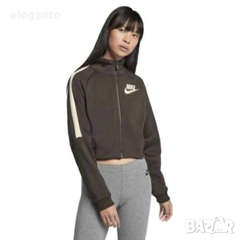 Късо дамско горнище Nike TechFleece  N98 Jacket , M Размер, снимка 2 - Якета - 51760235