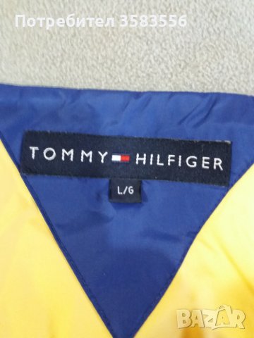 Зимен   пухен  елек  Tommy   Hilfiger.    Почти нов .  Перфектно състояние.  Размер  XL . , снимка 12 - Якета - 39107038