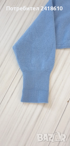 Hermes Paris 100% Cashmere Knit V - Neck Mens Size 56 - XL / 2XL ОРИГИНАЛ! Мъжки кашмирен Пуловер!, снимка 5 - Пуловери - 52257957