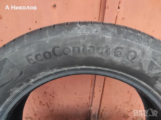 Продавам летни гуми Continental EcoContact 6Q 215/60/18