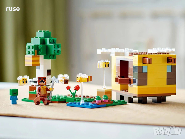 НОВИ! LEGO® Minecraft™ 21241 Къщата на пчелите, снимка 8 - Конструктори - 44875185