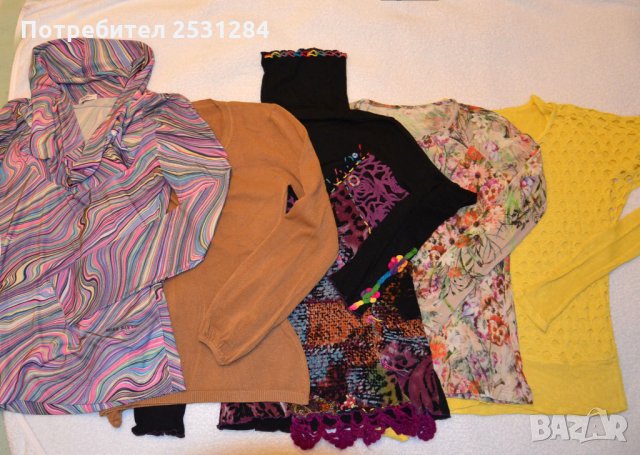 Дамска блуза размер М-Л , снимка 1 - Блузи с дълъг ръкав и пуловери - 27514362