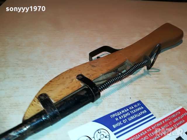 РЕТРО ПУШКА-МЕТАЛ И ДЪРВО-45СМ, снимка 6 - Колекции - 28228578