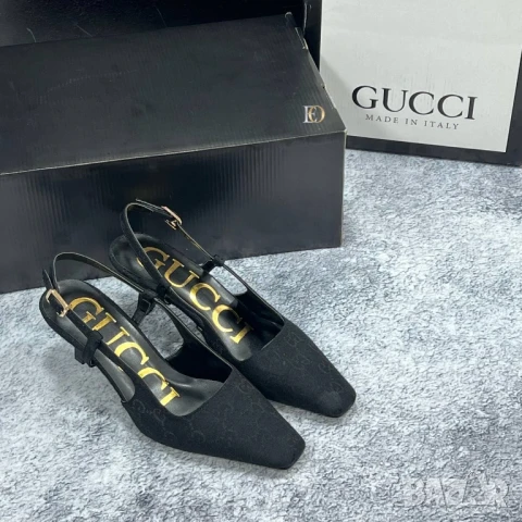 обувки на ток gucci , снимка 2 - Дамски обувки на ток - 51003167