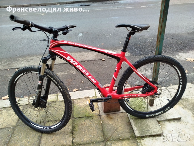 27.5 цола карбон велосипед колело размер 46,1 по 11 скорости 