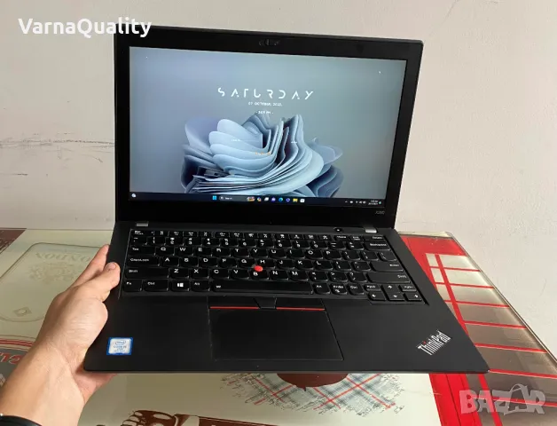 12"FHD-IPS Бърз тъчскрийн лаптоп - Lenovo X28O, 256GB SSD, i5-8350, 8GB RAM, typeC, 5ч.бат +гаранция, снимка 6 - Лаптопи за работа - 45957609