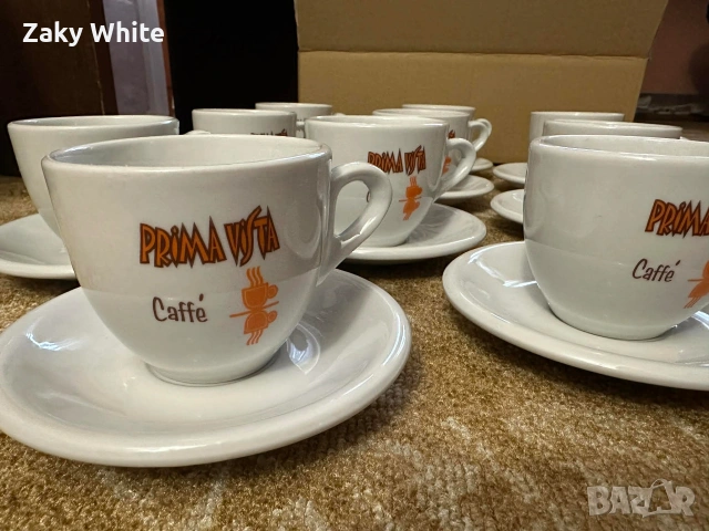 Чаши за кафе и чинийки 