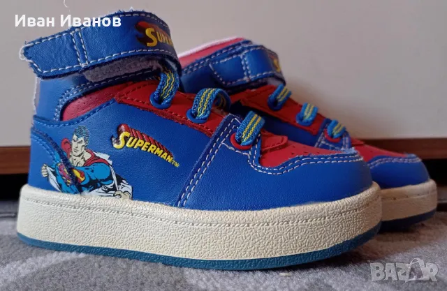 Детски кецове на Супермен - номер 21,5