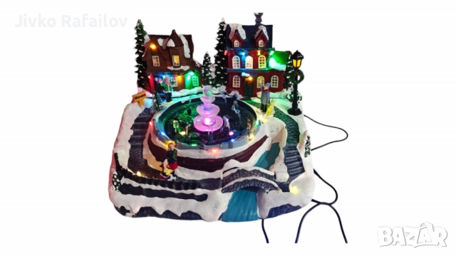 Коледна декорация със светлини , снимка 4 - Декорация за дома - 52528591