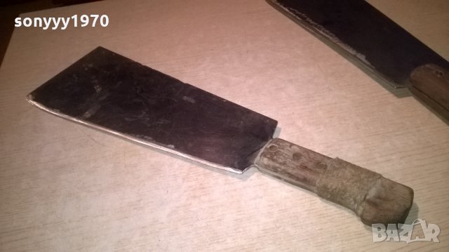 1CEL INOX-маркови огромни ножове/сатъри-внос швеицария, снимка 11 - Антикварни и старинни предмети - 27405857