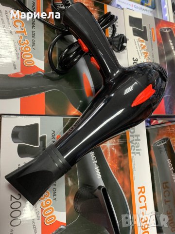 Сешоар 2000W / Мощен сешоар от Германия / Професионален сешоар Tempo di Saldi 2000W, снимка 3 - Сешоари - 44139221