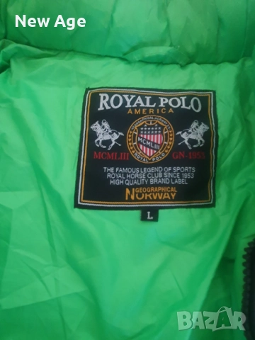 Мъжко яке Geographical Norway/ ROYAL POLO L, снимка 3 - Якета - 52441304