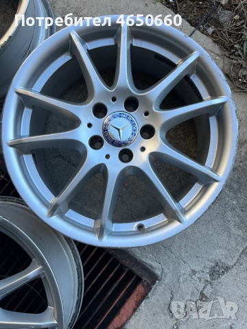 17 цолови алуминиеви джанти за Мерцедес, снимка 4 - Гуми и джанти - 52988625
