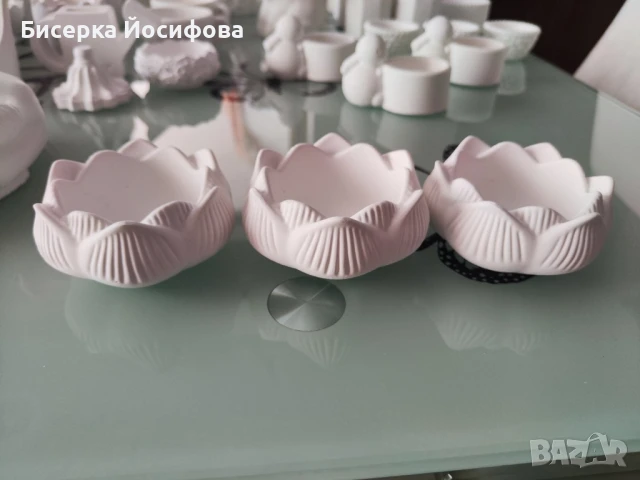 Заготовки  за вашите проекти + Кашпи съдове от керамична смес , снимка 11 - Вази - 50963283