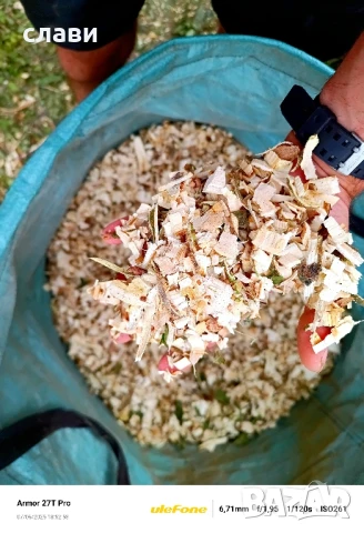 Мулч / Дървесен чипс / 100% Черница , снимка 11 - Тор и почвени смеси - 51243614