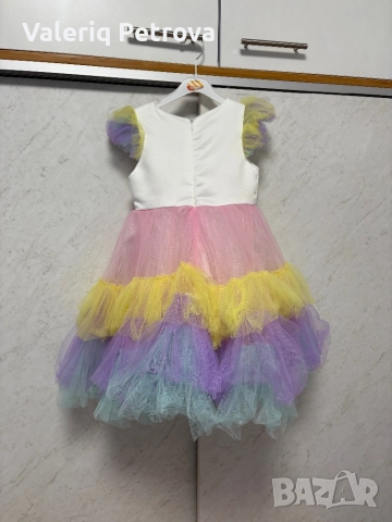 Рокля еднорог, снимка 3 - Детски рокли и поли - 51915742