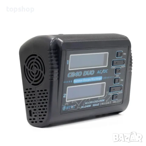 НОВО зарядно за LiPo и LiFe Lilon батерии HTRC C240 ​​DUO Balance Charger 150W двуканална RC батерия, снимка 5 - Оригинални зарядни - 50501439