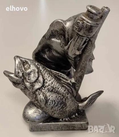 Статуетка шаран#1, снимка 5 - Антикварни и старинни предмети - 49310914