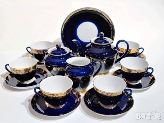 ЗОЛОТОЙ ФРИЗ – 1980 г. – ЛФЗ, снимка 3 - Сервизи - 51850682