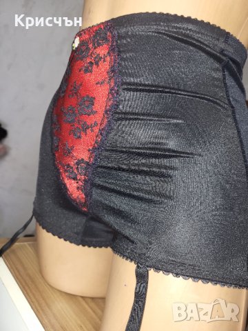 Бикина Колан с жартиери+ чорапи 7/8  с м л, снимка 2 - Бельо - 37598336