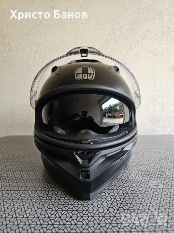 Мотоциклетна каска AGV K7, черен мат, размер L, снимка 10 - Аксесоари и консумативи - 53303896