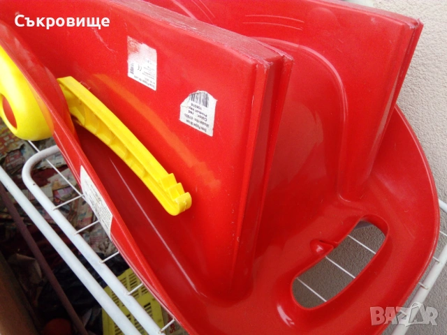 Детска шейна Snow Flipper Deluxe със спирачки, снимка 17 - Зимни спортове - 53323035