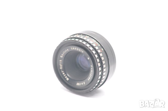 Обектив Mayer-Optik Gorlitz Domiplan 50mm f/2.8 на резба М42, снимка 1 - Обективи и филтри - 43169808