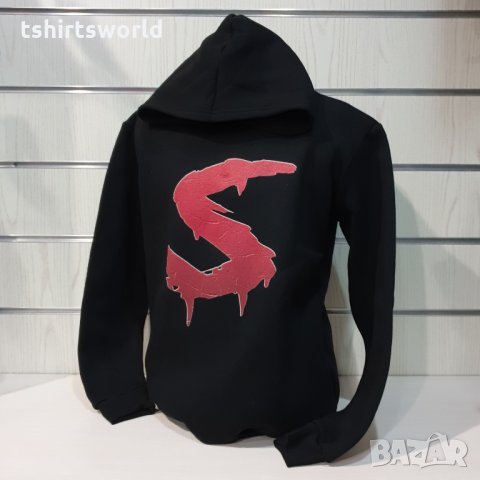 Нов мъжки суичър с дигитален печат ShadowHex, снимка 5 - Суичъри - 35317181