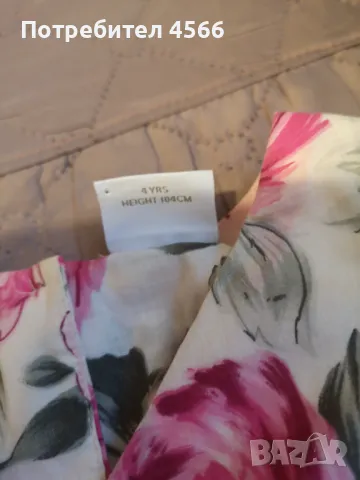 Памучна рокличка на Некст, снимка 2 - Детски рокли и поли - 50350964