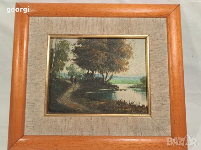 картина с маслени бои върху платно    11/5