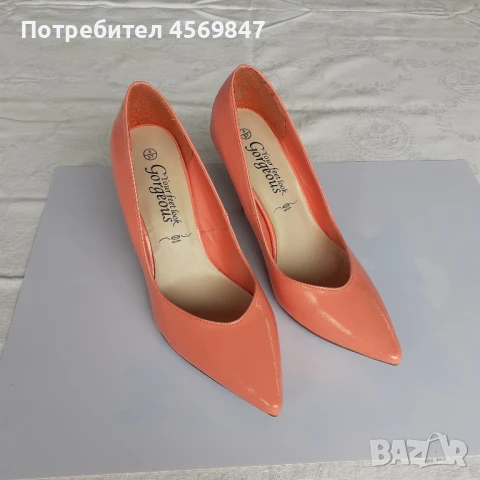 Обувки с висок ток , снимка 1