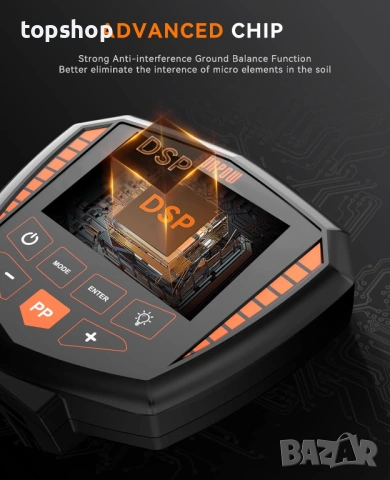 Металотърсач SUNPOW OT-MD07 – DSP Чип, LCD Дисплей и 5 Режима, снимка 5 - Друга електроника - 53288706