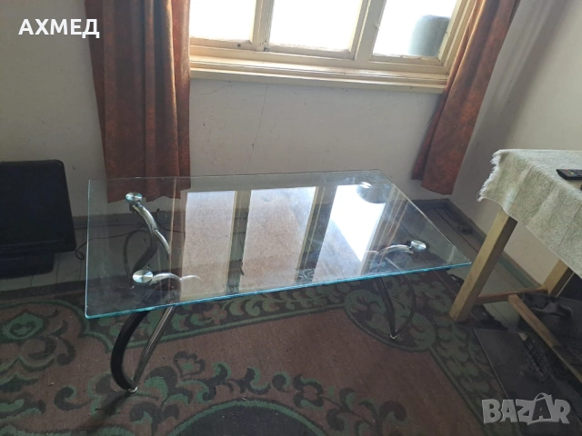 Стъклена холна маса-35 евро, снимка 3 - Маси - 53402421