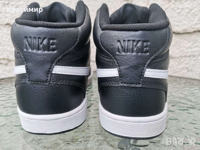 Кецове Nike Court Vision Mid, снимка 4 - Кецове - 51883543