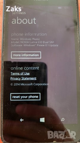 Nokia Lumia 630, снимка 1 - Nokia - 43535003