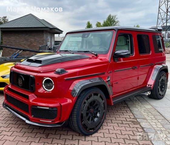Ковани джанти 23 цола Rocket карбон Mercedes G-class W464 W463, снимка 5 - Гуми и джанти - 42992594