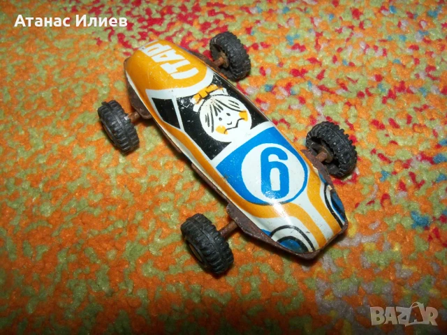 Малка ламаринена количка Старт №6 , соц играчка