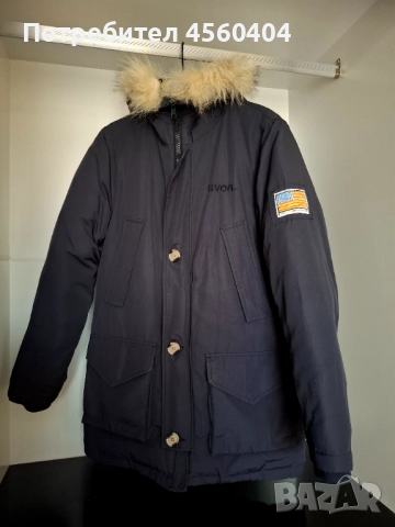 Мъжка парка марка SVEA с гъши пух