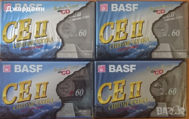 Аудио касети /аудио касета/ BASF CEII Chrome Extra 60 мин.