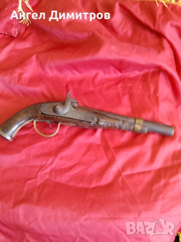 Стар кремъчен пистолет кремъклия , снимка 1