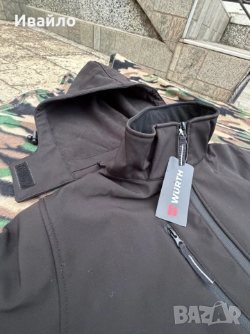 Wurth Sоftshell яке BLACK COOPER с воден стълб 5000 mm Промоция , снимка 2 - Якета - 52044891